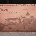 [Commande – Order] « Château de Lucens », 43 x 29 cm, 2014.